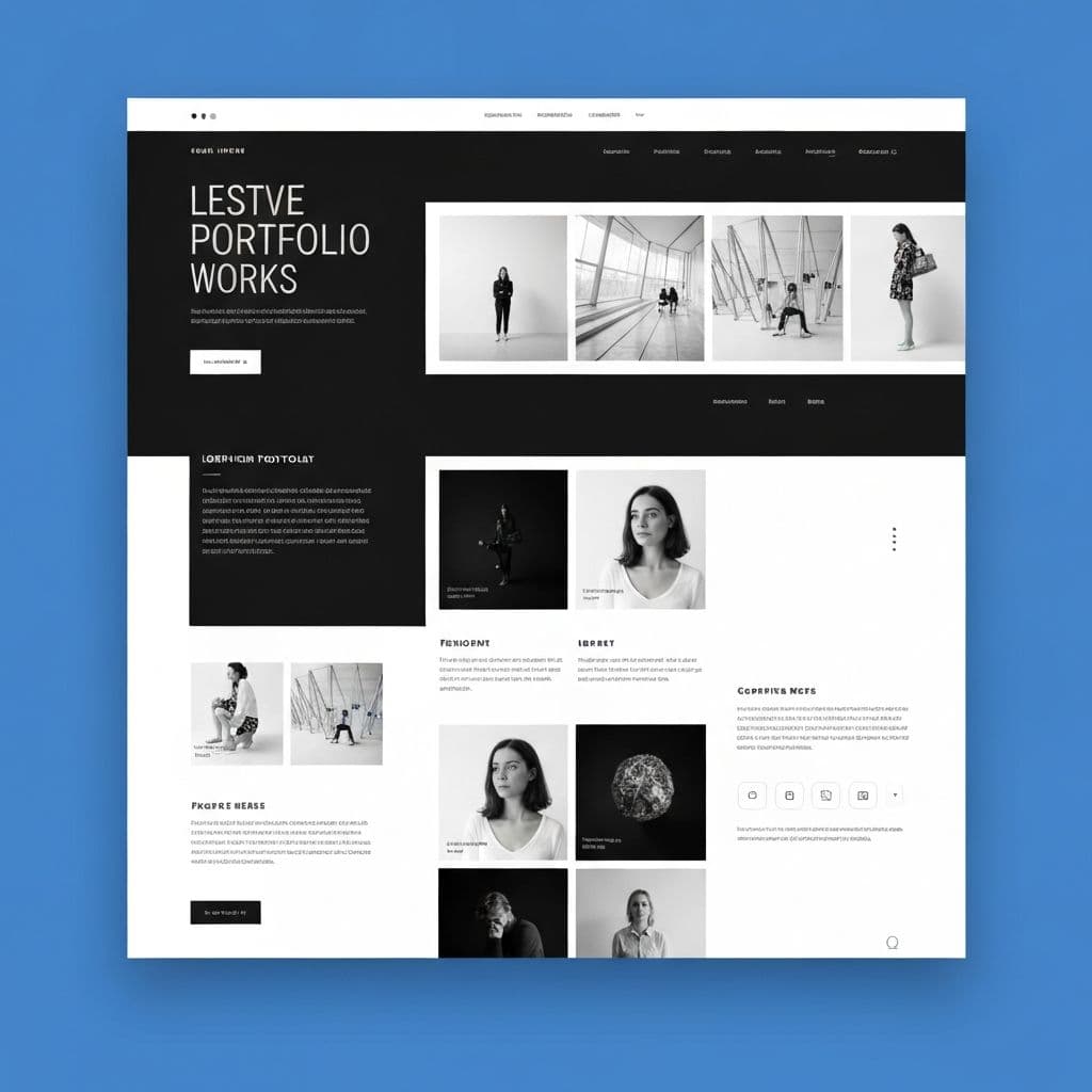 Screenshot of Creative Portfolio